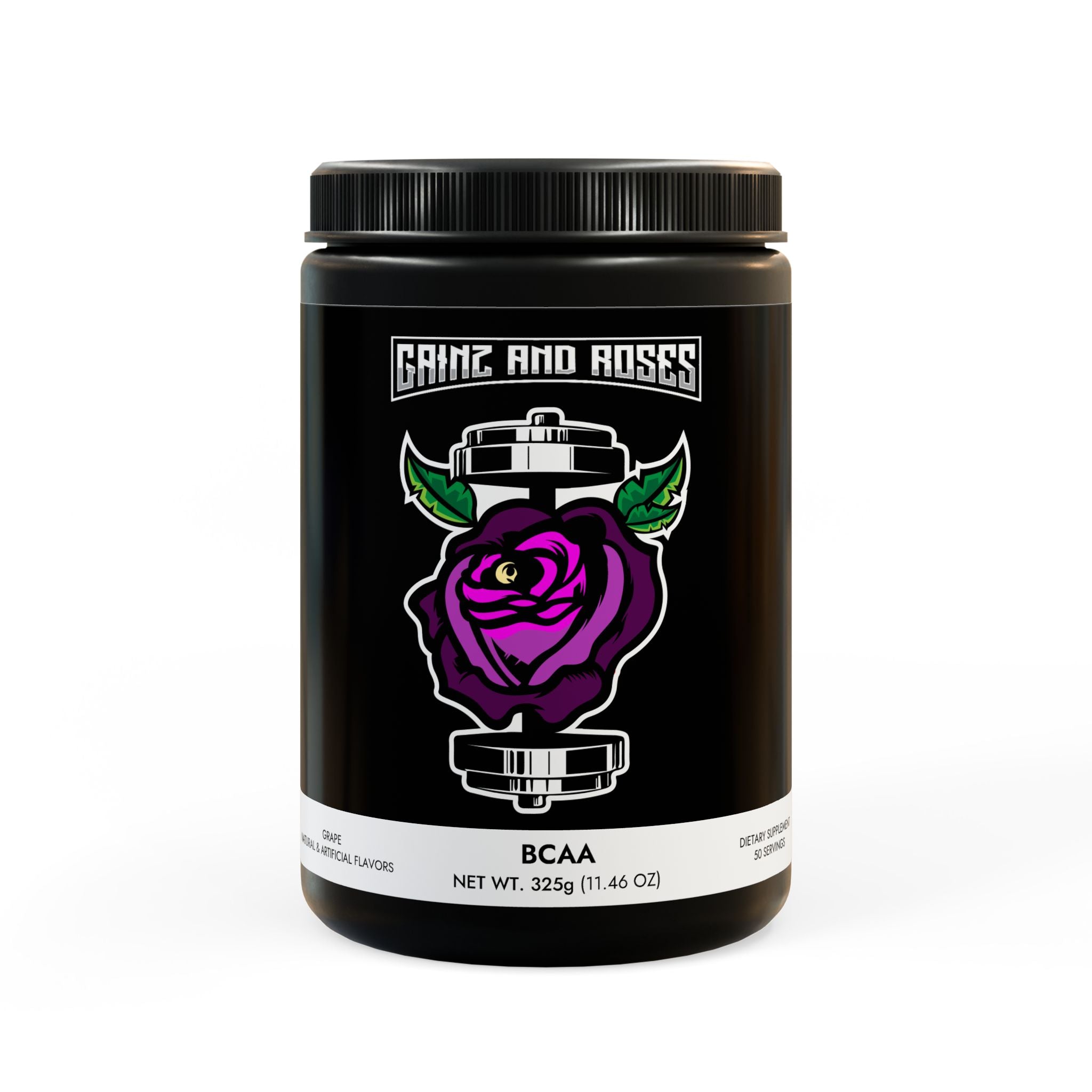 BCAA Supplement, Grape (325g, 11.46oz, 50 servings)