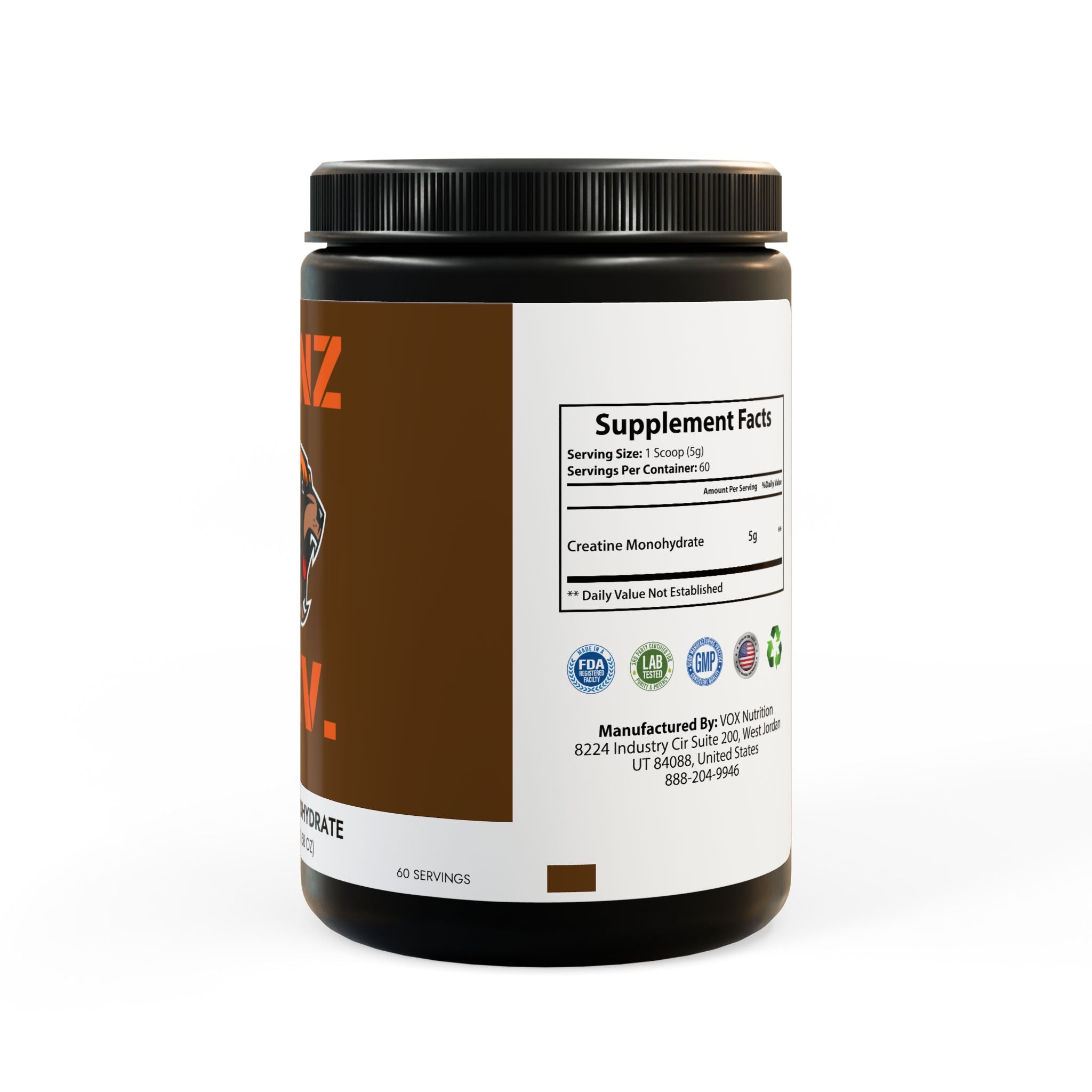 Creatine Monohydrate Supplement (300g, 10.58oz)