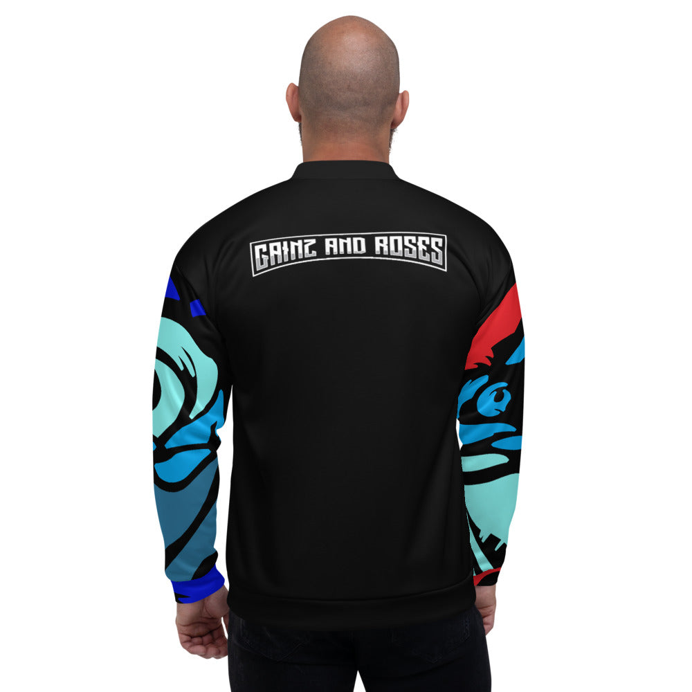 GainZ and Roses Unisex Bomber Jacket