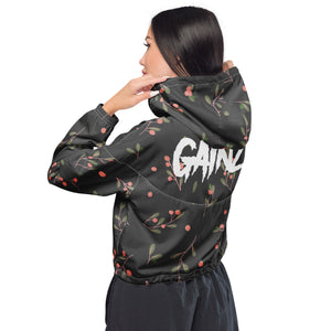 Women’s cropped windbreaker