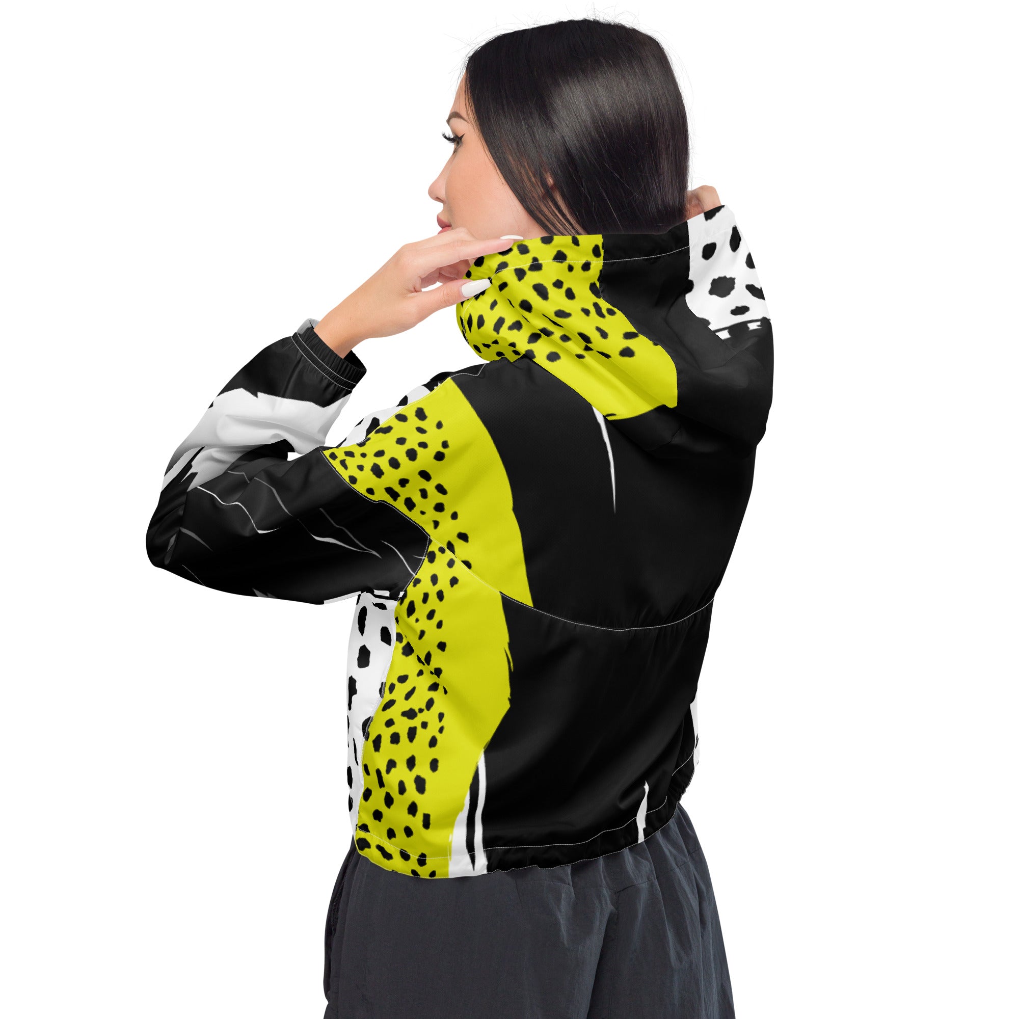Women’s cropped windbreaker