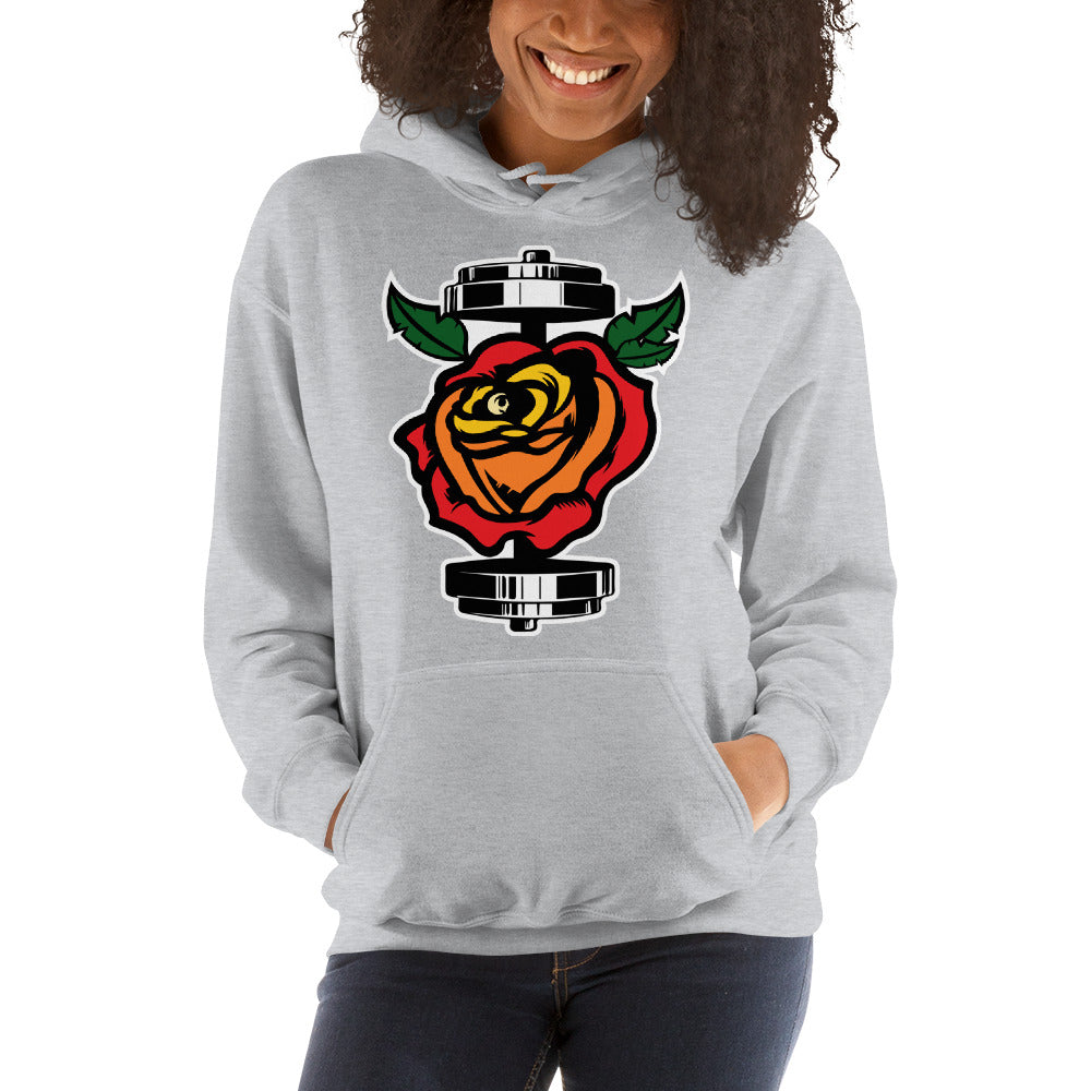 GainZ N Roses Gildan 18500 Unisex Heavy Blend Hooded Sweatshirt