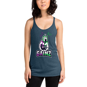 GainZ TV Women's Racerback Tank