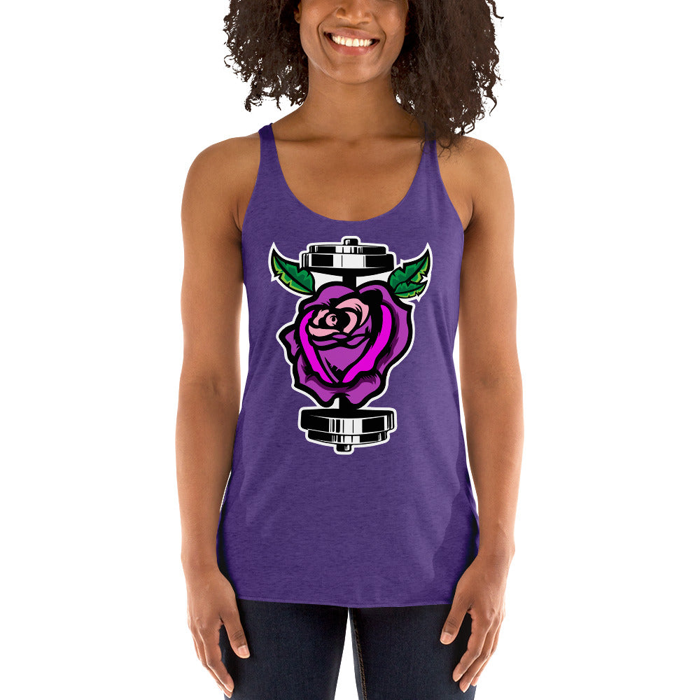 GainZ n Roses Women's Racerback Tank