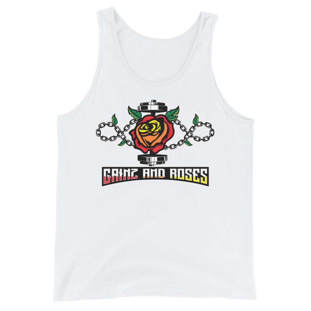 GainZ N Roses Unisex  Tank Top