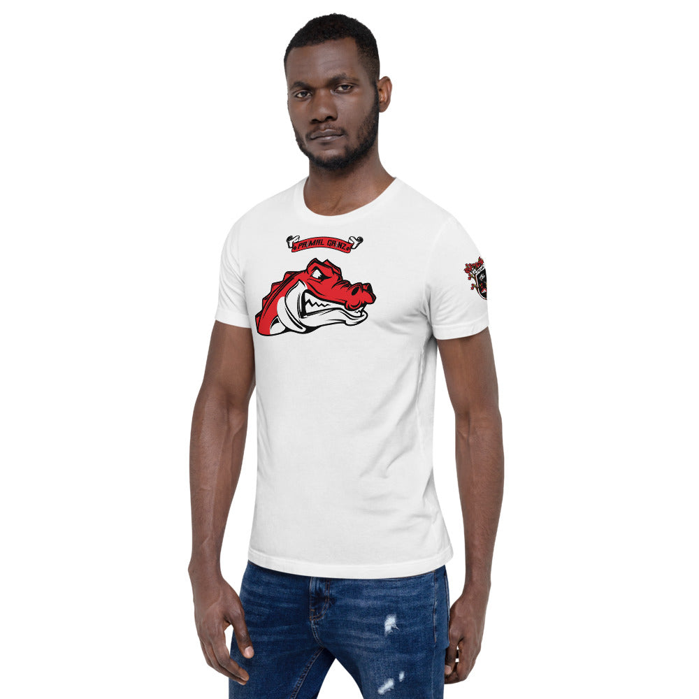 Red Gator Short-Sleeve Unisex T-Shirt
