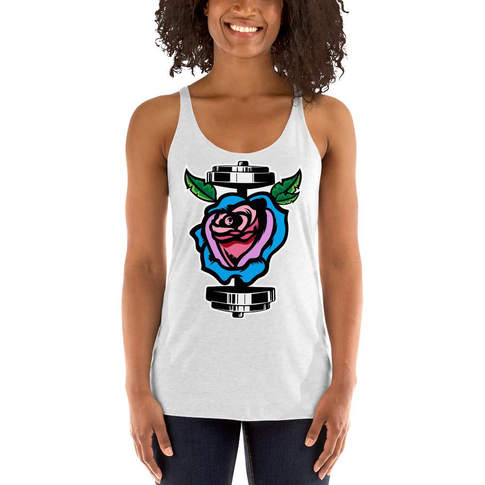 GainZ N Roses Women's Racerback Tank