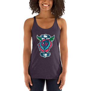 GainZ N Roses Women's Racerback Tank