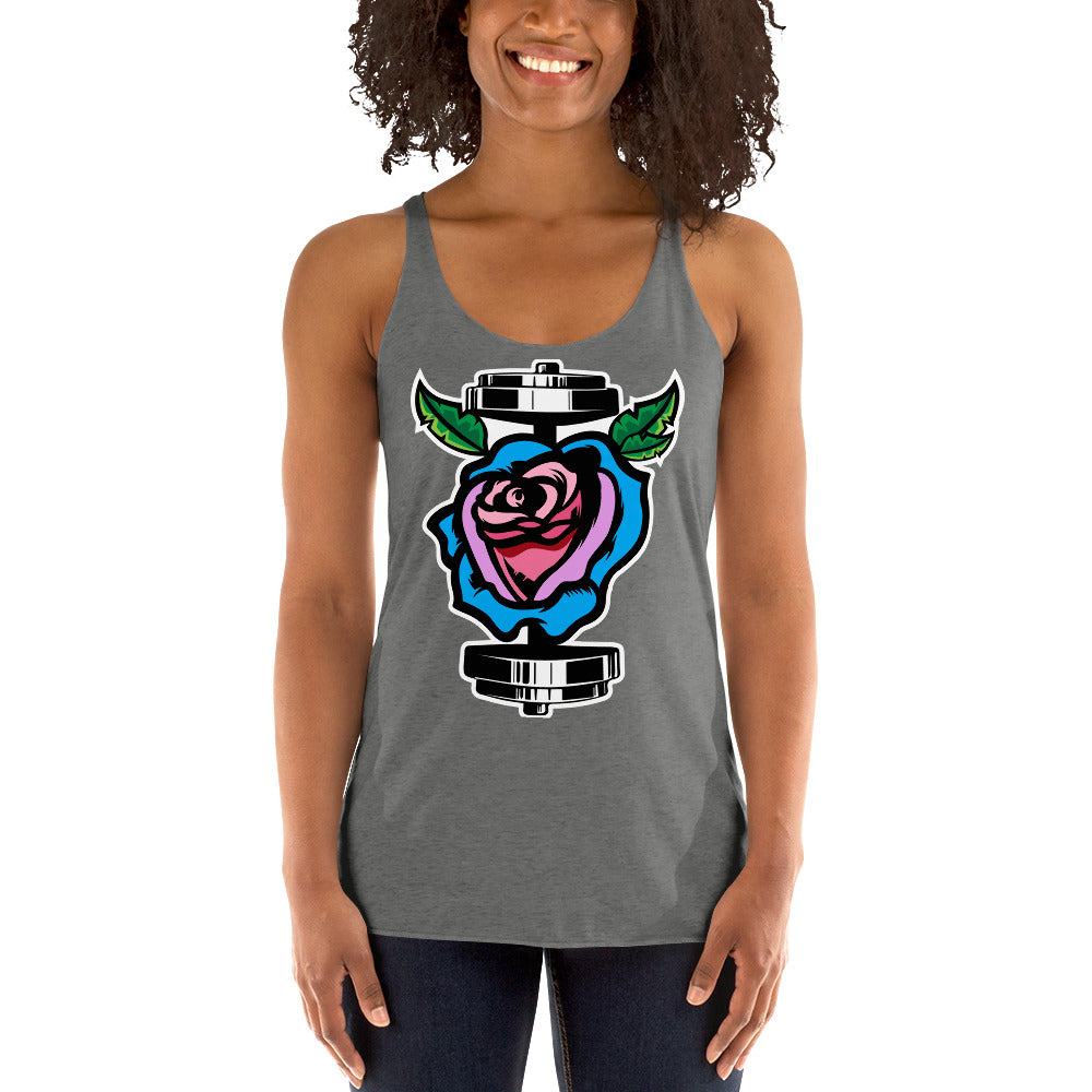 GainZ N Roses Women's Racerback Tank