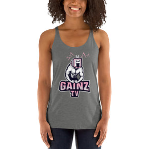 GainZ TV Women's Racerback Tank