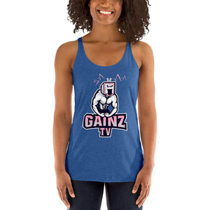 GainZ TV Women's Racerback Tank