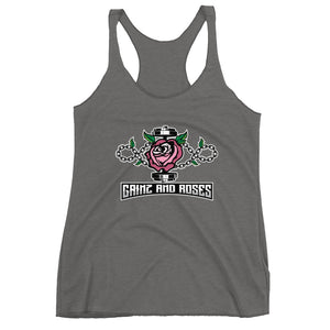 GainZ n Roses Women's Racerback Tank