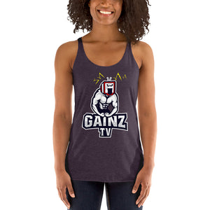 GainZ TV Women's Racerback Tank