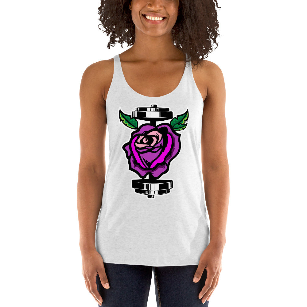 GainZ n Roses Women's Racerback Tank