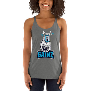 GainZ TV Women's Racerback Tank