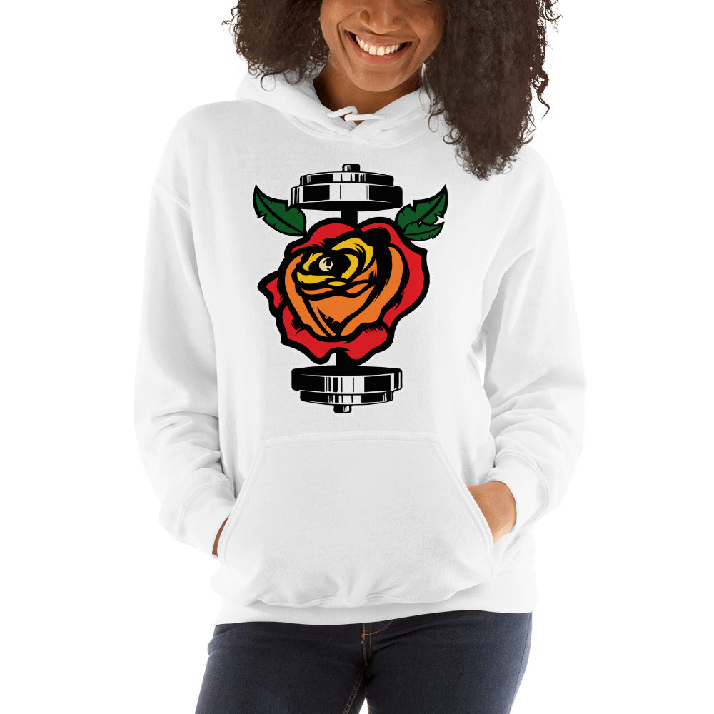 GainZ N Roses Gildan 18500 Unisex Heavy Blend Hooded Sweatshirt