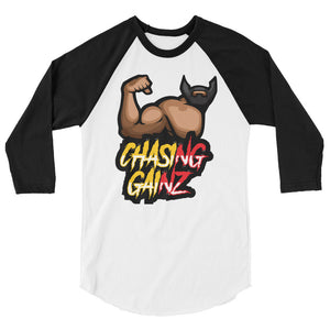 Chasing GainZ 3/4 sleeve raglan shirt