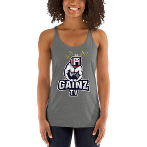 GainZ TV Women's Racerback Tank