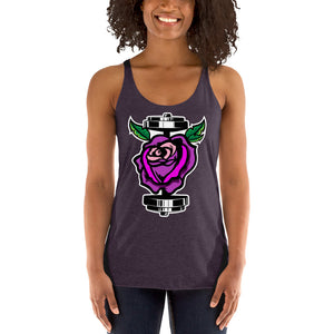 GainZ n Roses Women's Racerback Tank