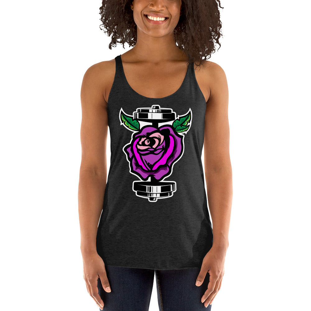 GainZ n Roses Women's Racerback Tank