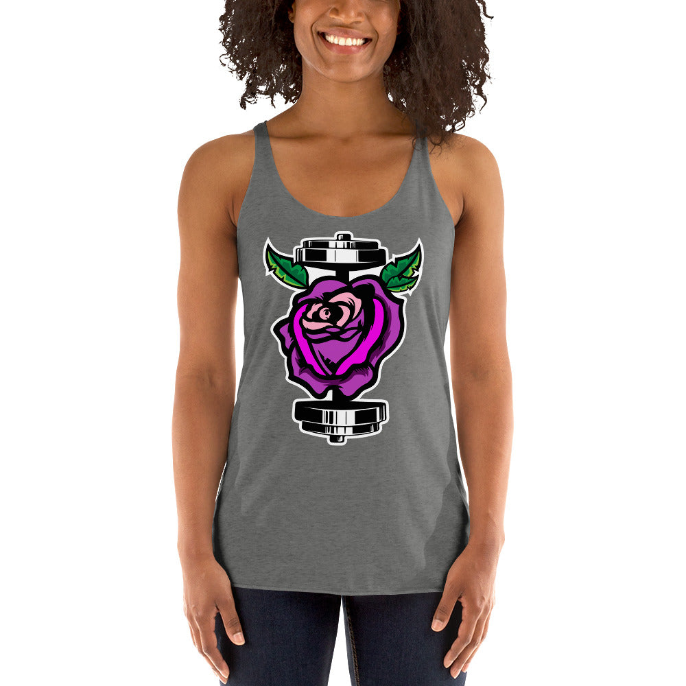 GainZ n Roses Women's Racerback Tank