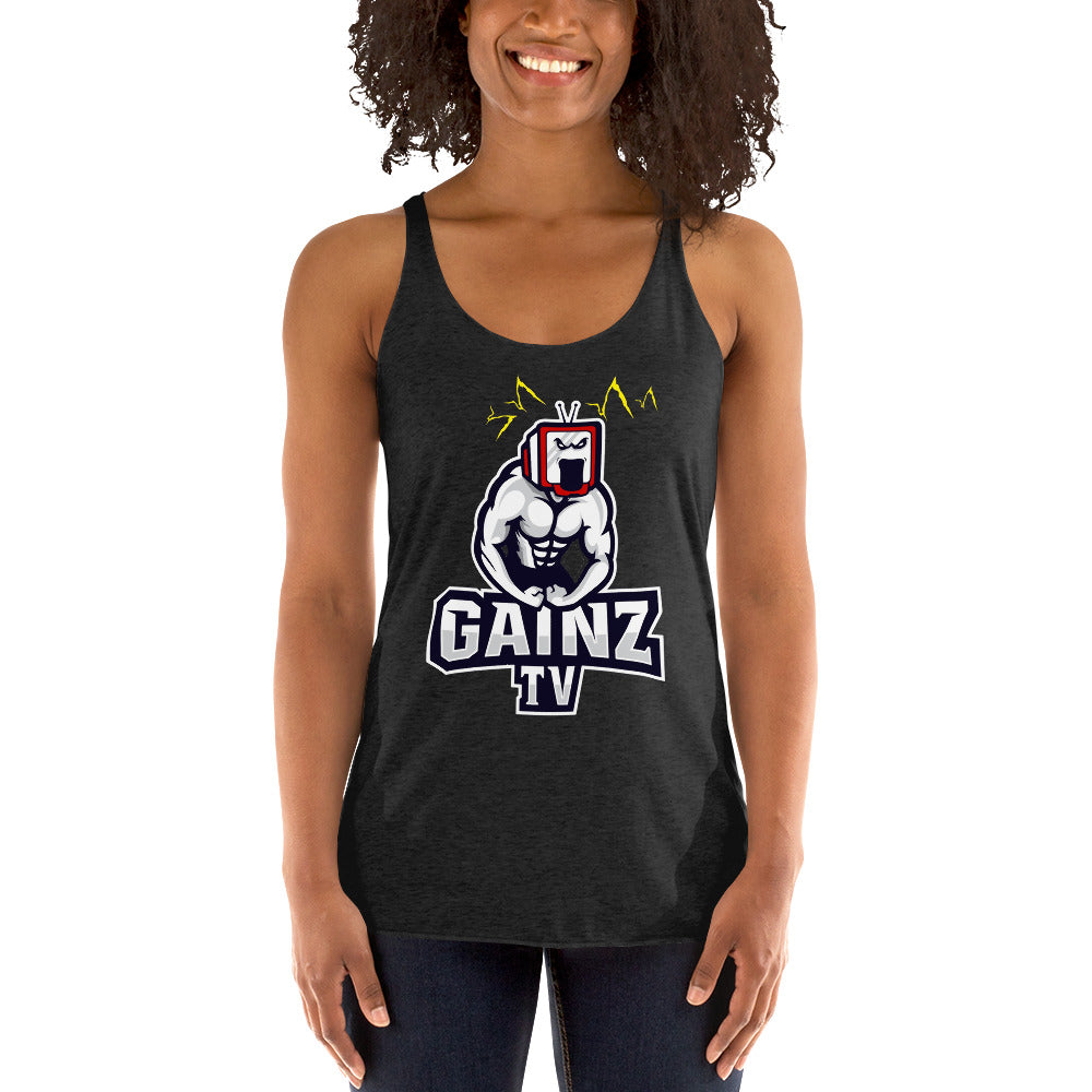 GainZ TV Women's Racerback Tank