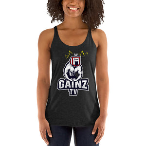 GainZ TV Women's Racerback Tank