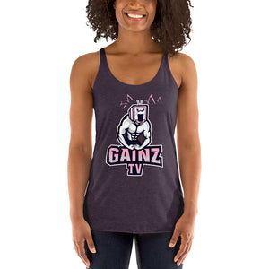 GainZ TV Women's Racerback Tank