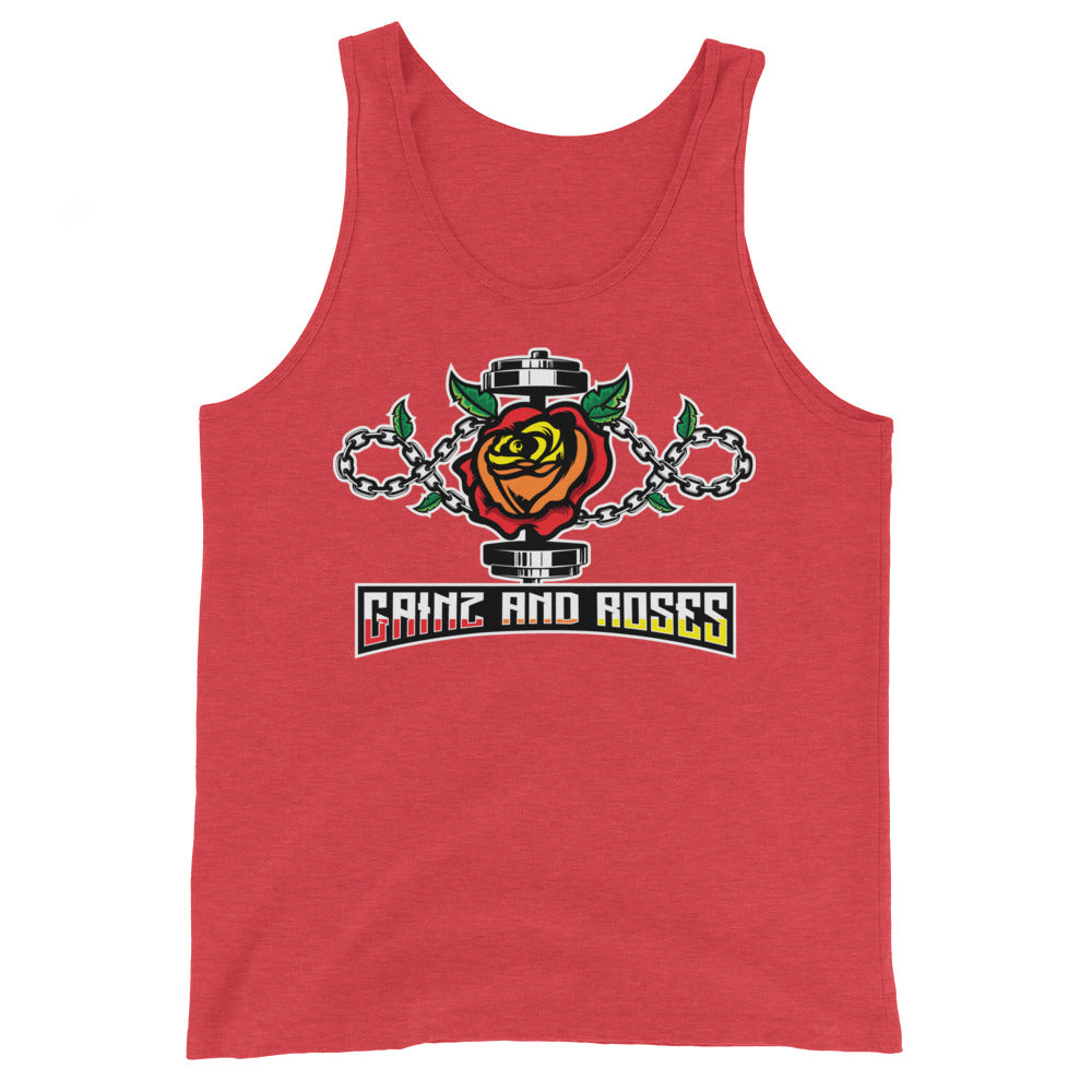 GainZ N Roses Unisex  Tank Top
