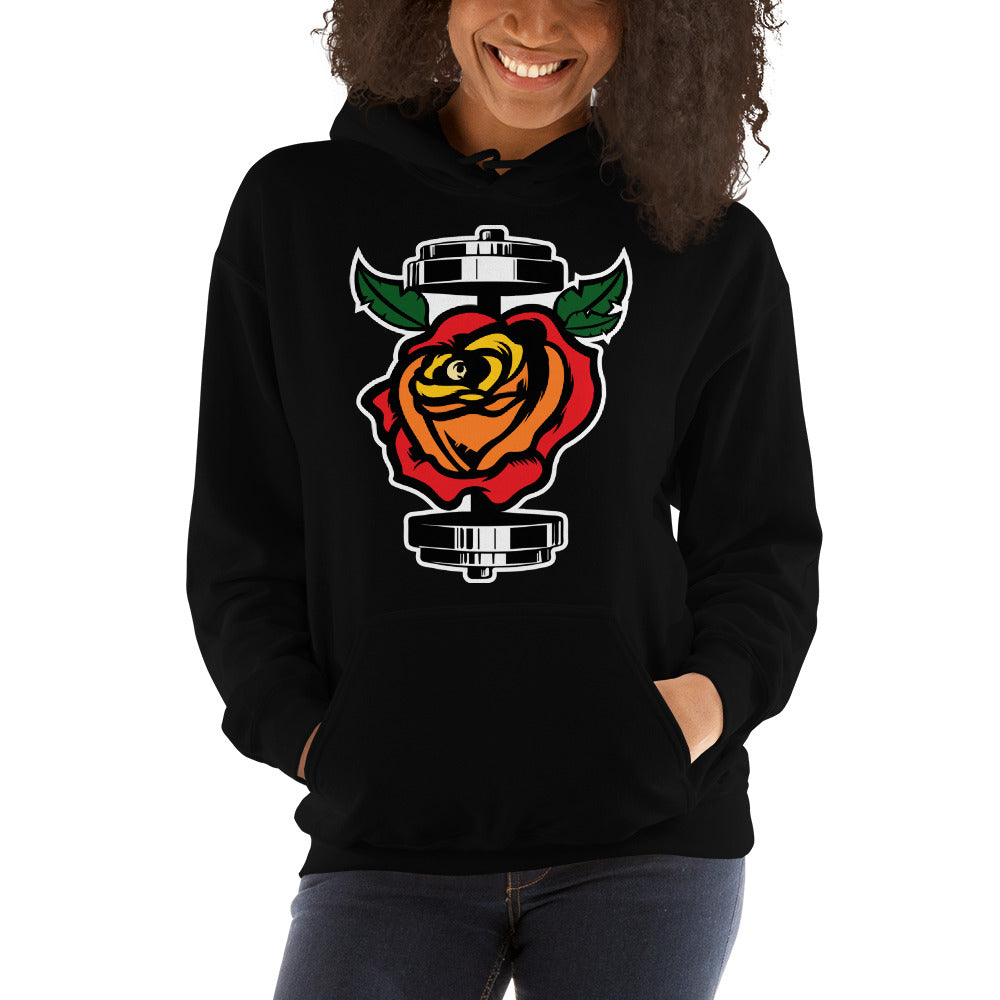 GainZ N Roses Gildan 18500 Unisex Heavy Blend Hooded Sweatshirt