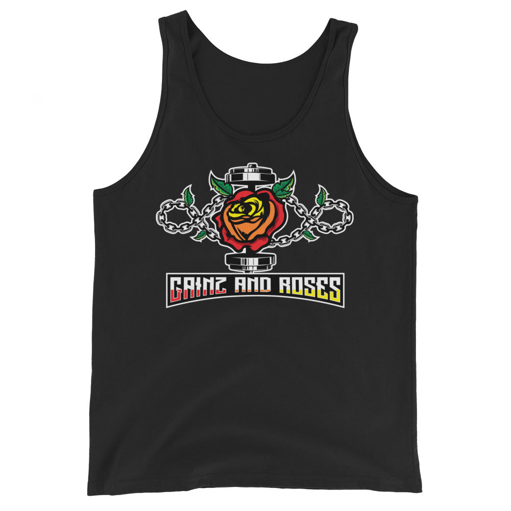 GainZ N Roses Unisex  Tank Top