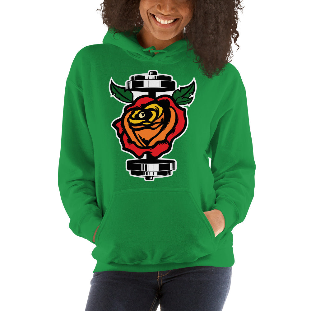 GainZ N Roses Gildan 18500 Unisex Heavy Blend Hooded Sweatshirt