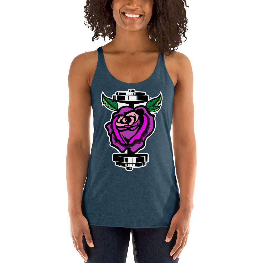 GainZ n Roses Women's Racerback Tank