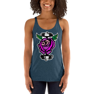 GainZ n Roses Women's Racerback Tank
