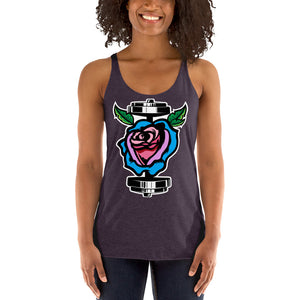 GainZ N Roses Women's Racerback Tank