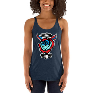GainZ N Roses Women's Racerback Tank