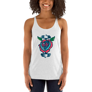 GainZ N Roses Women's Racerback Tank