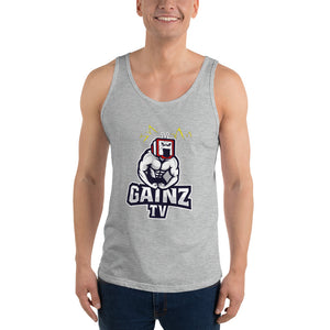 GainZ TV Bella + Canvas 3480 Unisex Jersey Tank with Tear Away Label