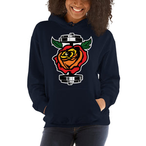 GainZ N Roses Gildan 18500 Unisex Heavy Blend Hooded Sweatshirt