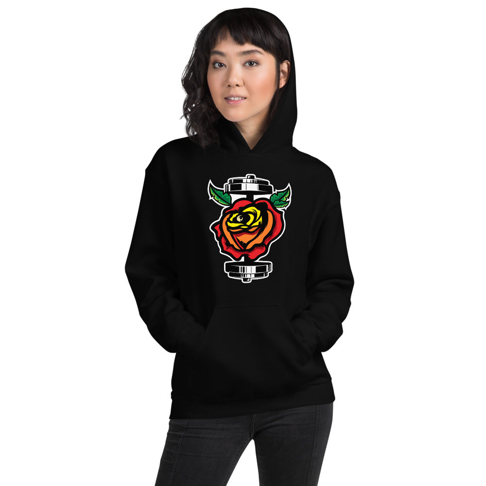 GainZ N Roses Gildan 18500 Unisex Heavy Blend Hooded Sweatshirt