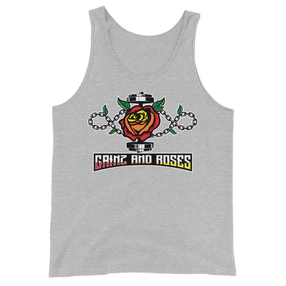 GainZ N Roses Unisex  Tank Top