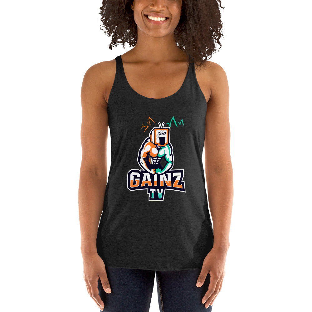 GainZ TV Women's Racerback Tank