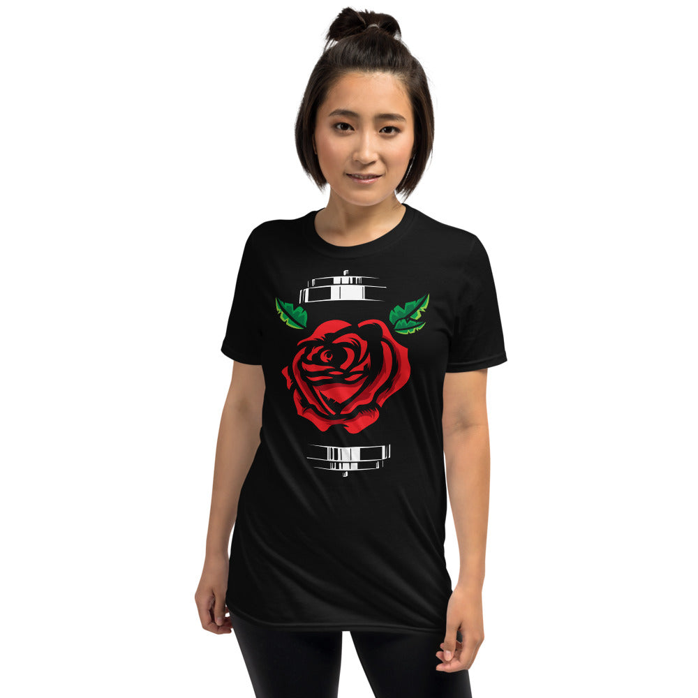 Gainz N Roses Short-Sleeve Unisex T-Shirt
